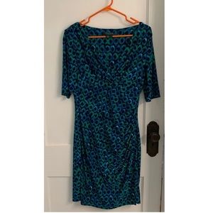 Lauren by Ralph Lauren Cocktail Midi Dress